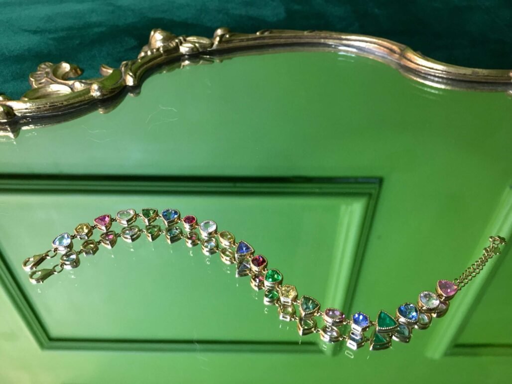 "Acrostic" Gemstone Bracelet – A Symbol of Love and Romance