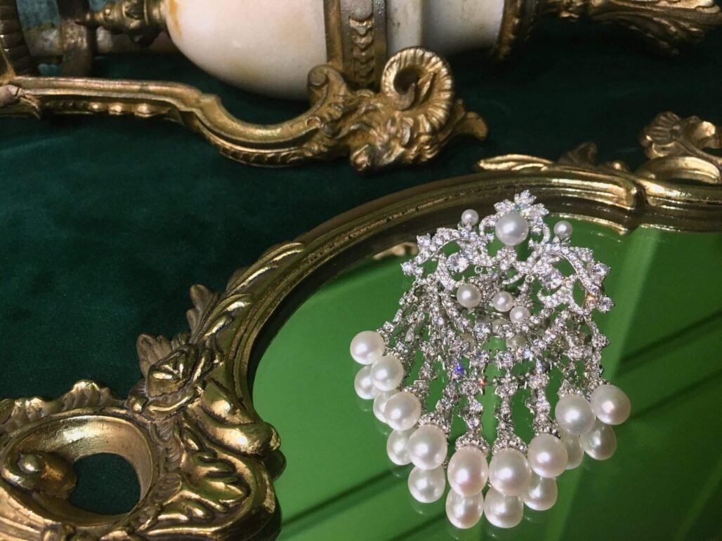 Edwardian Fringe Brooch – A Jewel That Dances with Your Movement