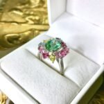 Enchanted Secret Garden |  Green Tourmaline Ring
