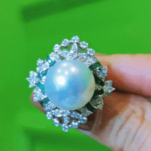 Art Deco Emerald Pendant