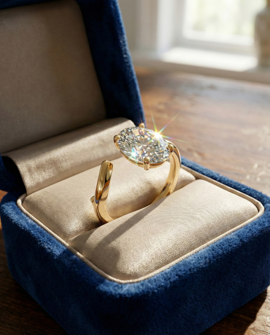 2ct Diamond Pear Moissanite Eternity Band - Brilliant Diamond Cut 18K Gold Vermeil