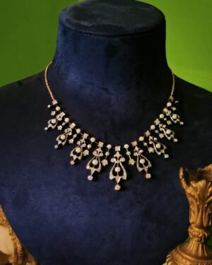 Edwardian Natural Wild Pearl Necklace Platinum Tiara Convertible