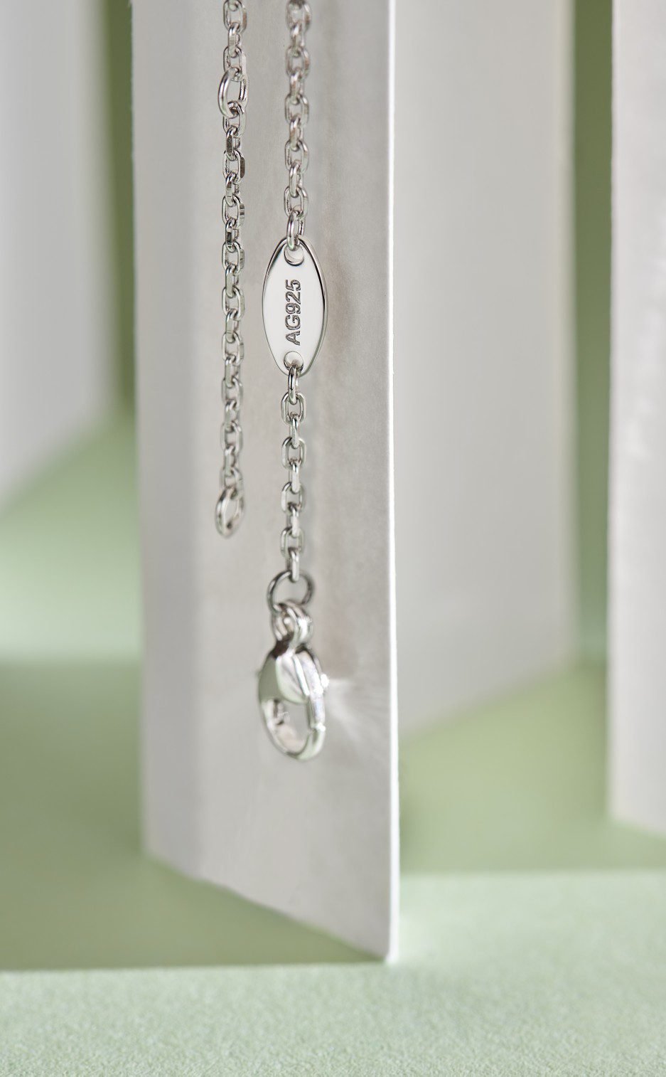 Perfume Bottle Diamond Necklace - 1.5ct High Carbon Luxury Pendant