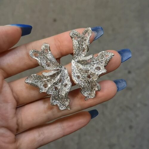 butterfly-sculpture-01.jpg Butterfly Diamond Ring - 360-Degree Sculptural Art Pave Ring