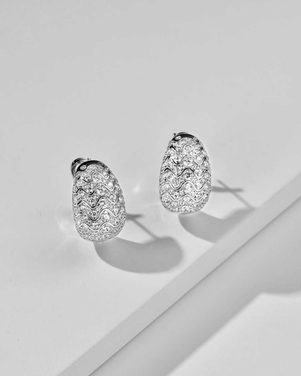 High Carbon Diamond Ring - 12g Ag925 High Jewelry Setting