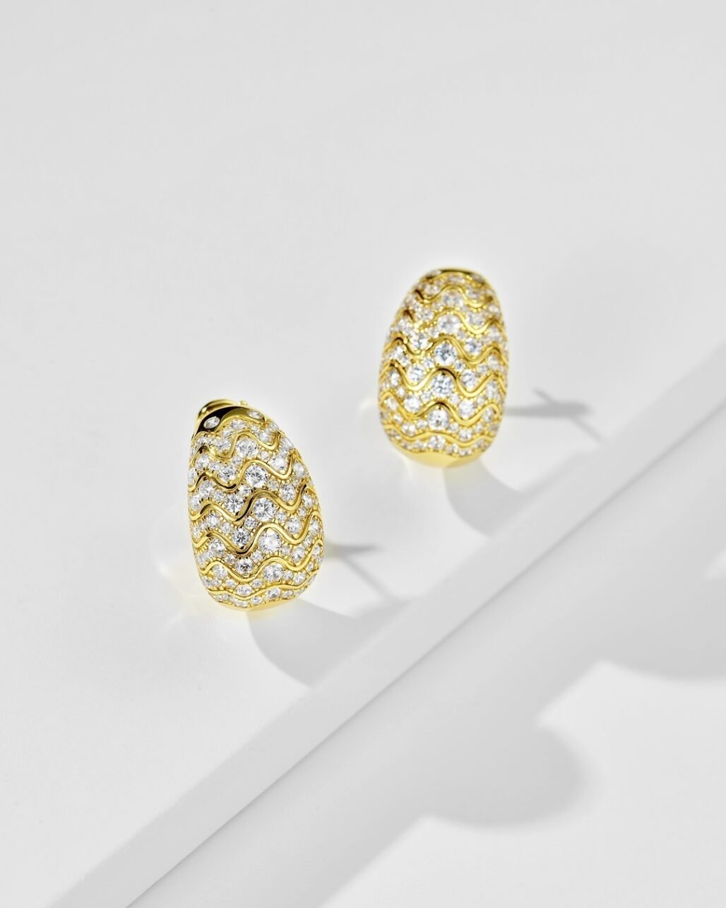 High Carbon Diamond Ring - 12g Ag925 High Jewelry Setting