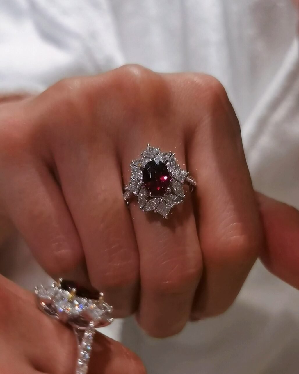 Pigeon Blood Ruby Ring - 2ct Unheated Mozambique 18k Gold